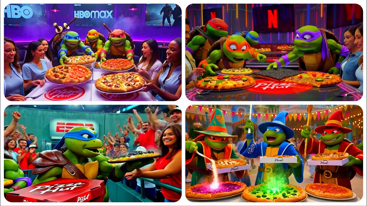 TMNT & Pizza Hut Across Streaming Services