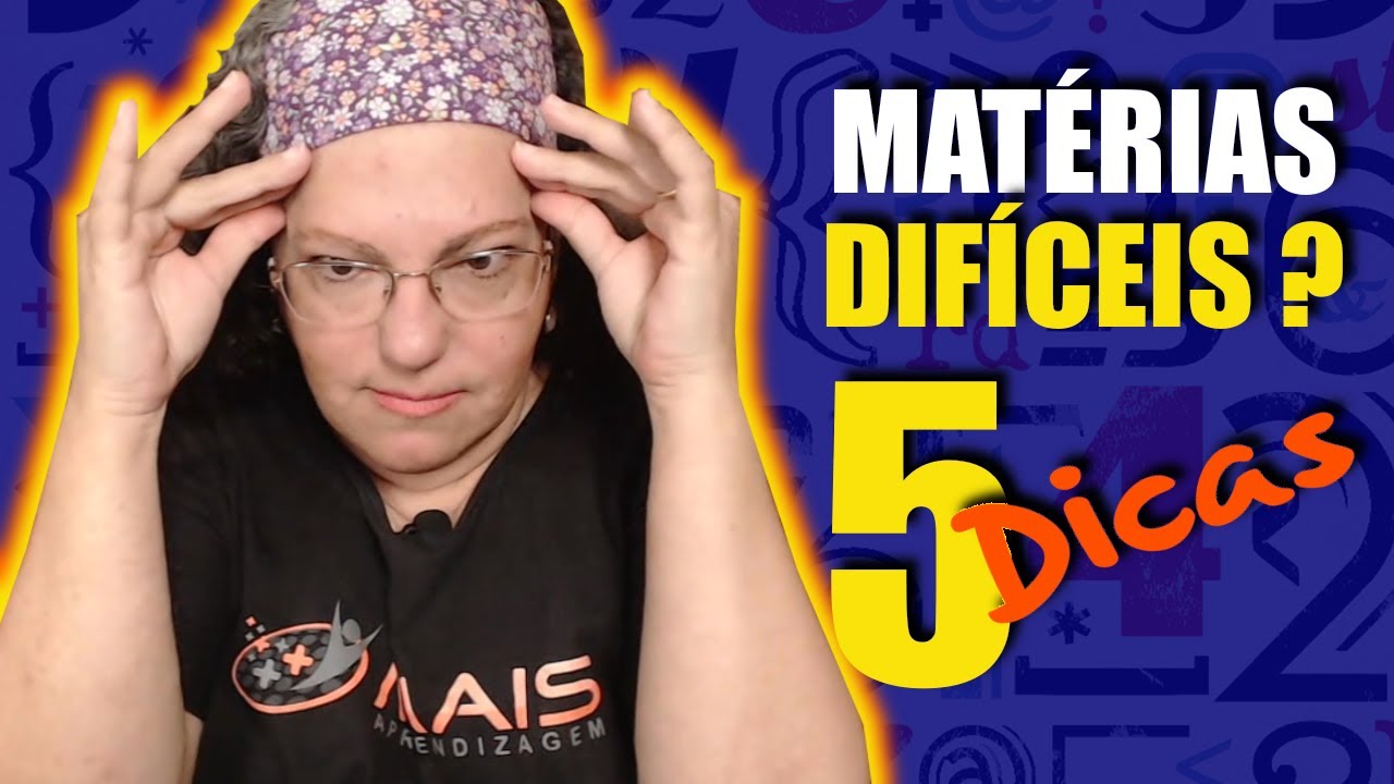 Como aprender matérias difíceis