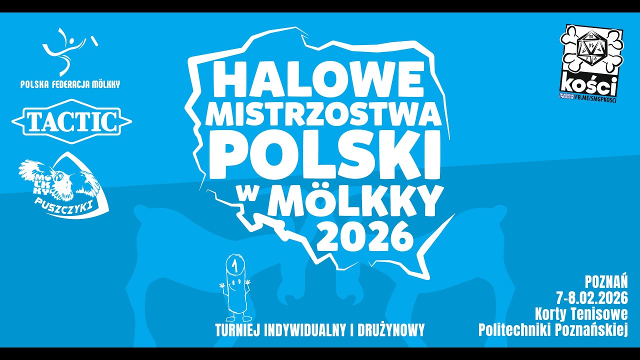 Indywidualne Halowe Mistrzostwa Polski  Mölkky 2026 / Individual Indoor Polish Mölkky Championship