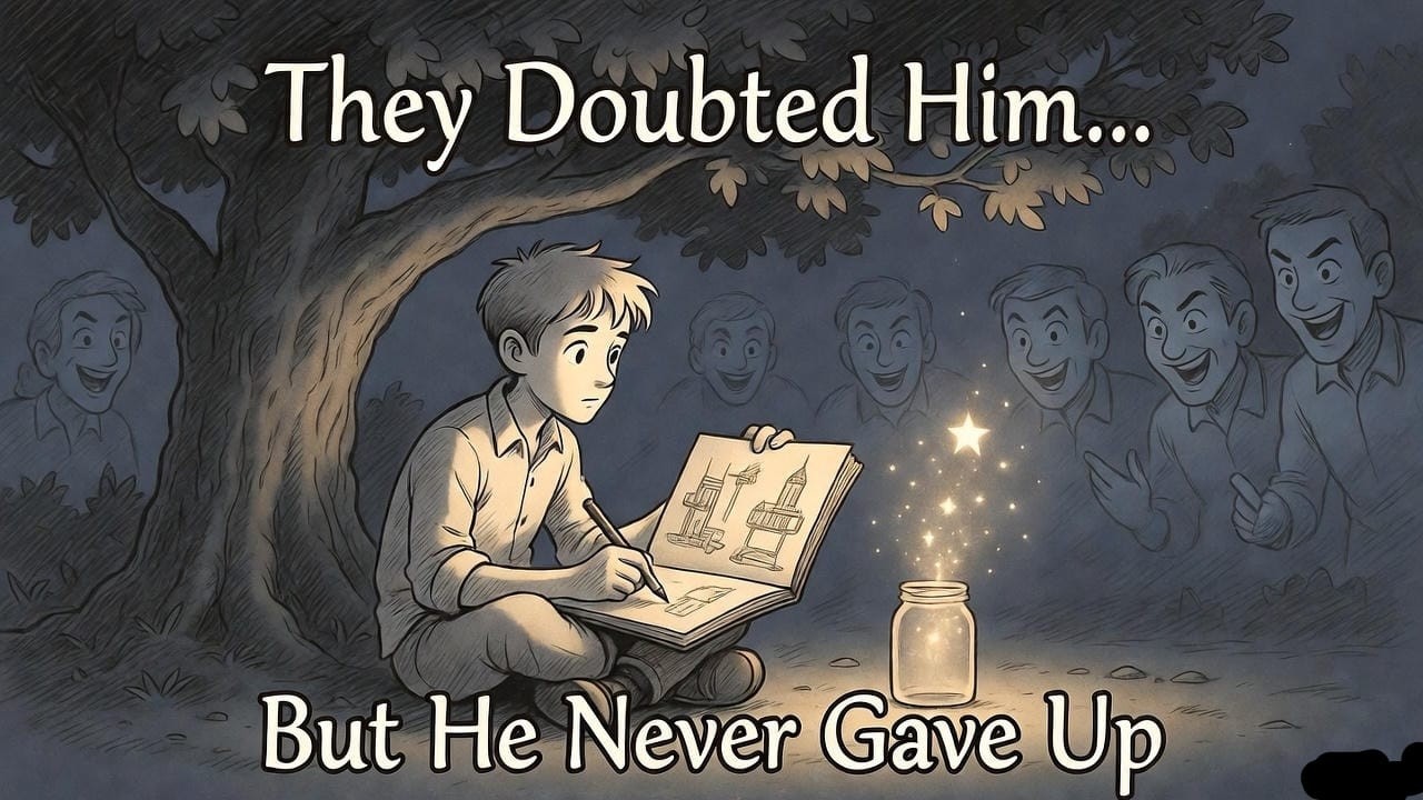 ‎They Laughed at His Dream – But He Built It in Silence (Powerful Motivational Story)