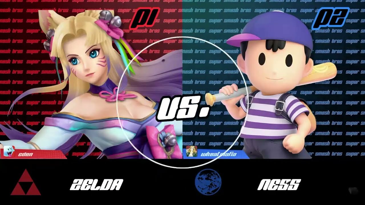 Katy Parry (Zelda) vs Piratebutler (Ness)