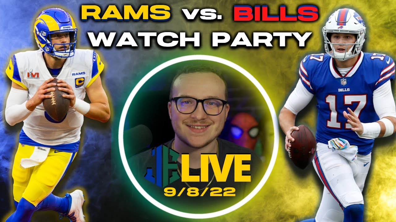 Rams vs. Bills Watch Party | JE LIVE