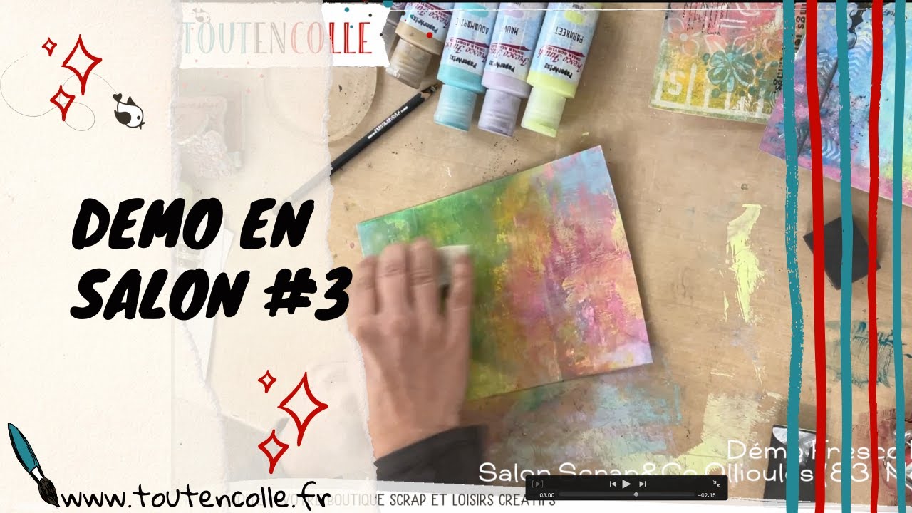 Démo PaperArtsy par Toutencolle à Scrap & Co nov  23 #3