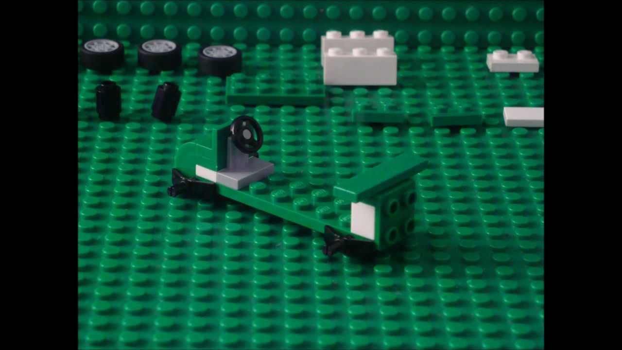 How to make a LEGO Yoshi Kart