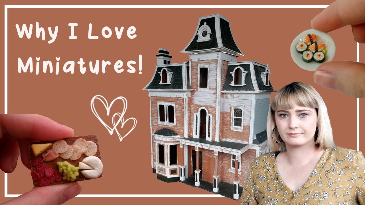 My Miniature Collection / Dollhouse Tour  - Why I Love Miniatures!