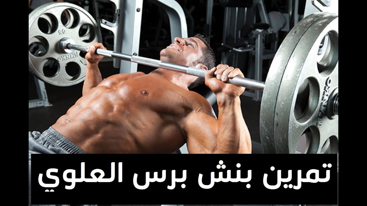 شرح تمرين بنش الصدر العلوي بالبار - أهم الخطوات أللي تحتاج تعرفها!!