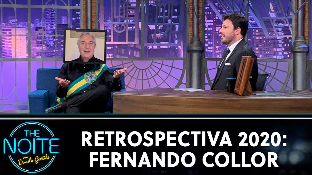 Retrospectiva 2020: Fernando Collor | The Noite (13/01/21)