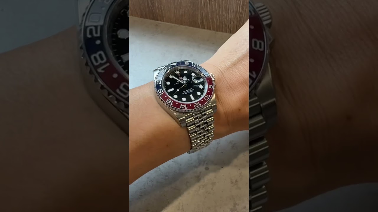 Lunchtime Wrist Roll With The Rolex Pepsi 💙❤️