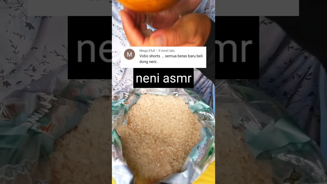 ASMR RAW RICE EATING SOUNDS | MAKAN BERAS MENTAH KELISA EMAS | 生ご飯を食べる | 밥을 먹다 | 吃生米 