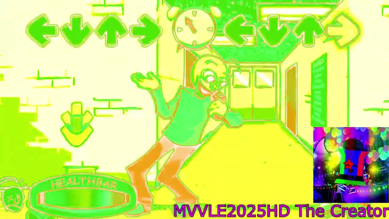 Friday Night Funkin Back To Basics, But When Baldi Sings The Effect Changes