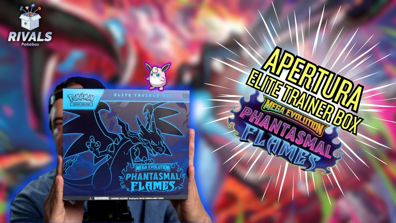 ¡Las llamas fantasmales llegaron! Apertura de la ETB de Phantasmal Flames🔥| Pokémon TCG
