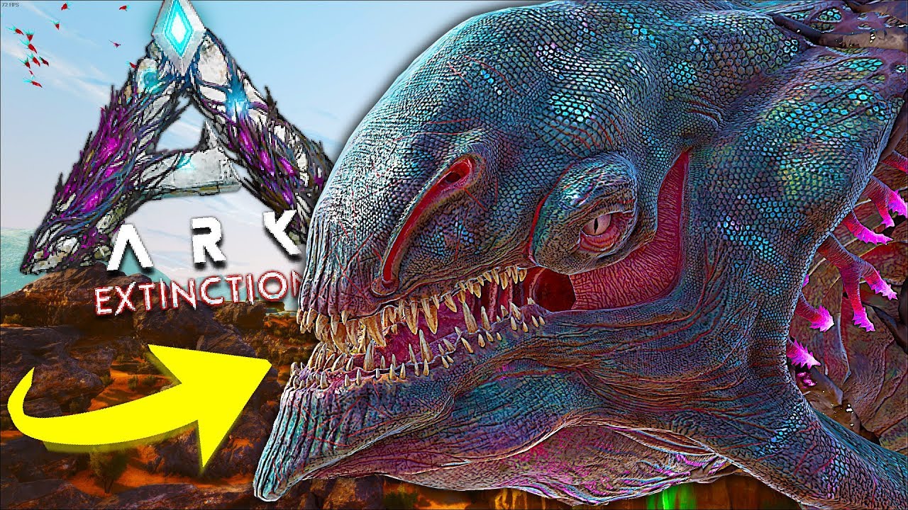 ATAK NA DESERT TITANA w ARK: EXTINCTION PL #41