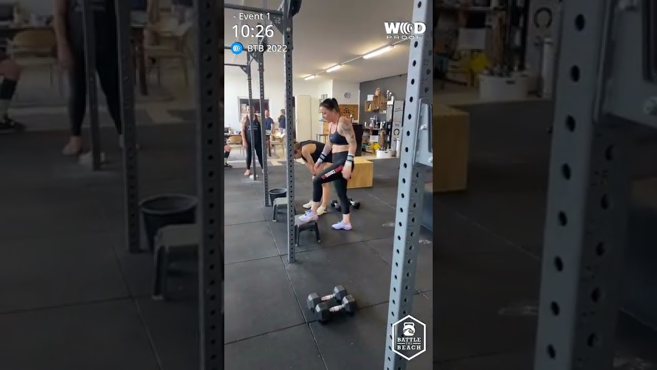 Battle the Beach Q22.1 Barbell Barbies / Trave CrossFit in Lübeck