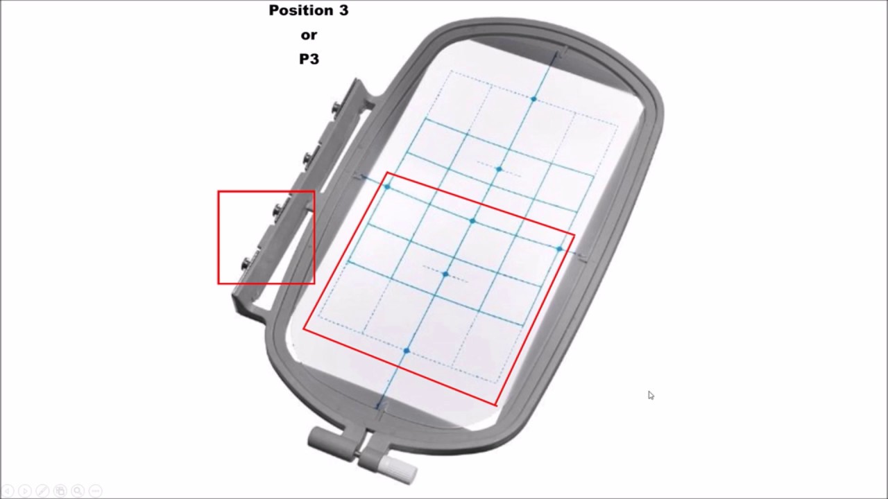 The Baby's Booty Sew What Pro Tutorial - Repositional or Overlap Hoop (embroidering larger than 4x4)