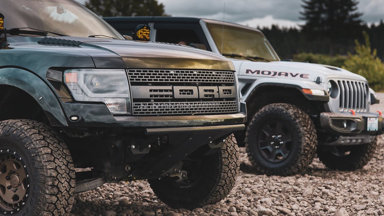 Ford Raptor VS  Jeep Gladiator TANK TRAILS