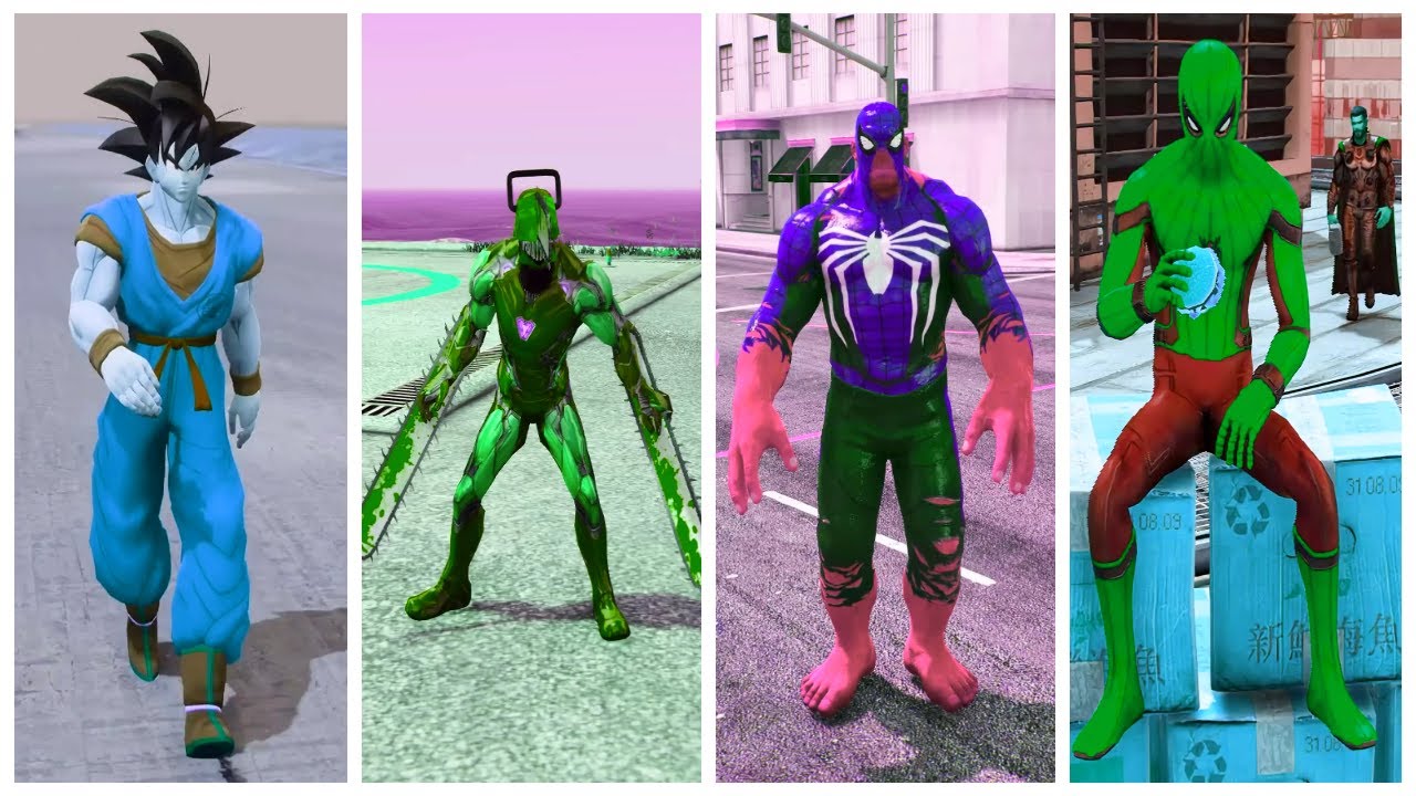 Avengers vs Justice League – GTA 5 Legendary Fight #81