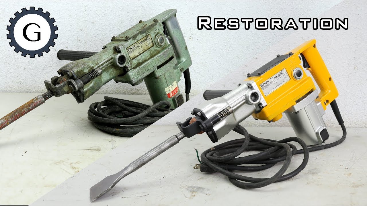 Rotary Hammer Drill Restoration | Hitachi Rotary Hammer Drill