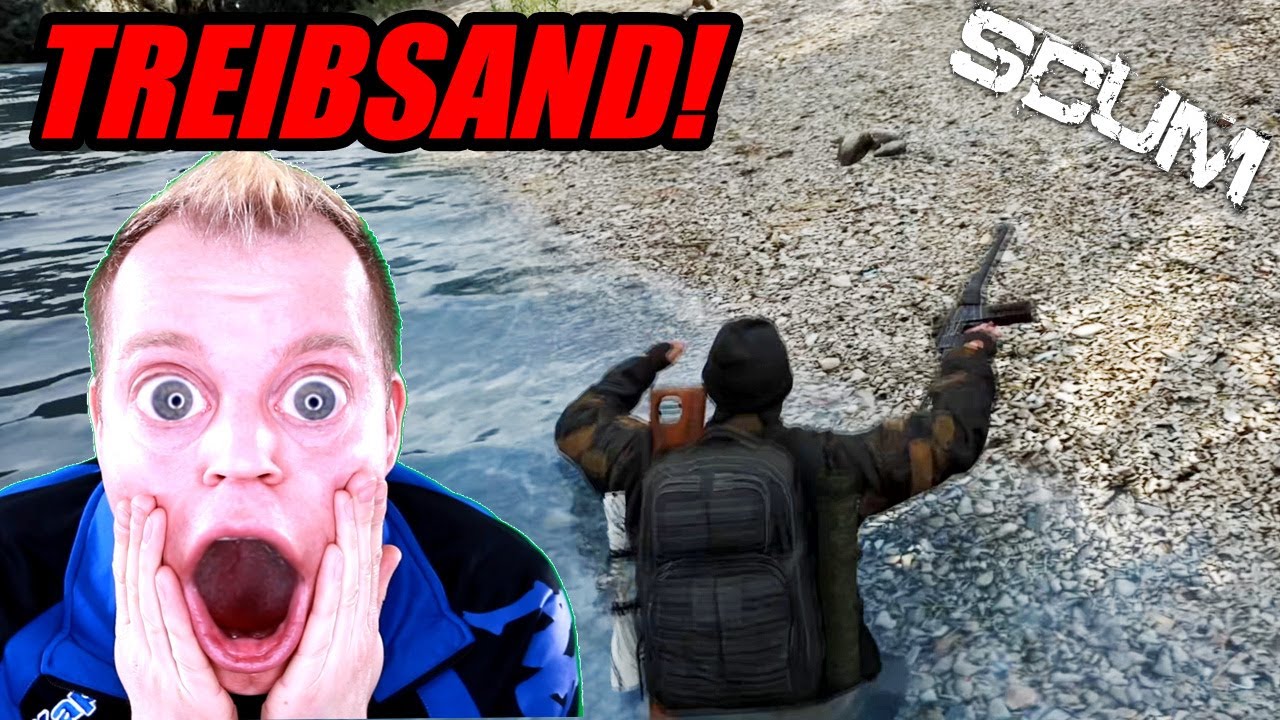 SCUM - Statt Urlaub am Meer versinken wir im Treibsand :D [Gameplay Deutsch/German]