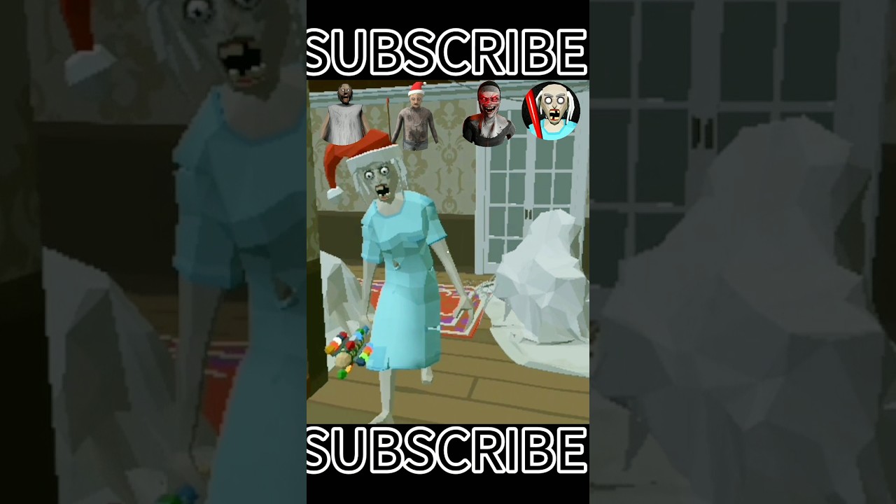 GRANNY, GRANDPA, EVIL NUN VS MAD GRANNY 😱🔥ALL OTHER HORROR GAME JUMP SCARE #granny #shorts #trending