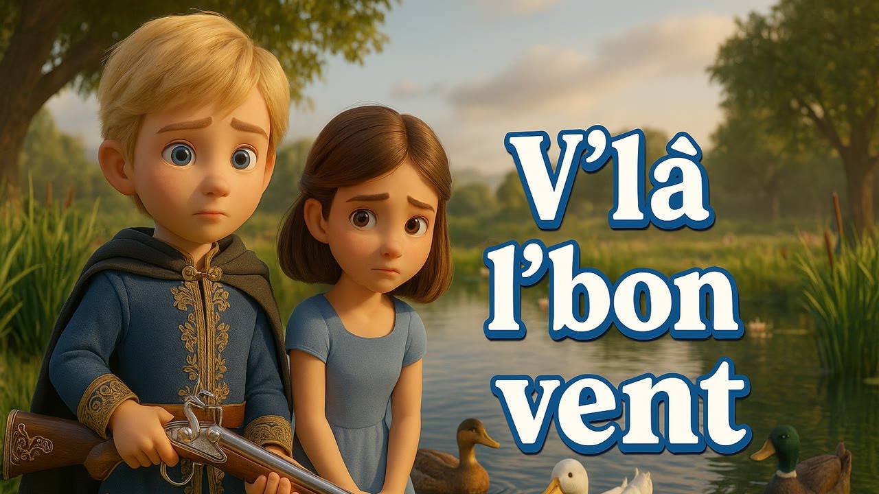 V'la l'Bon Vent 🌬️ Comptine Traditionnelle Francaise