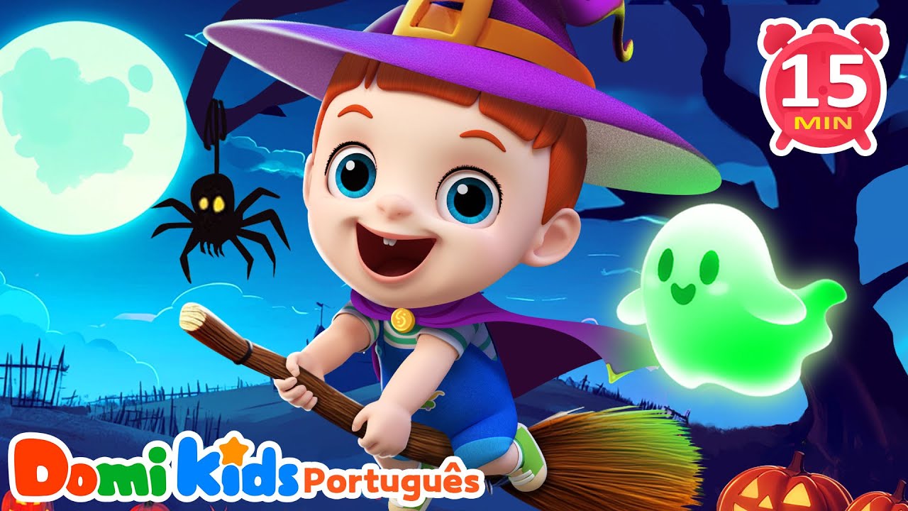 Festa de Halloween 🎃🎶 | Canções Infantis | Domi Kids
