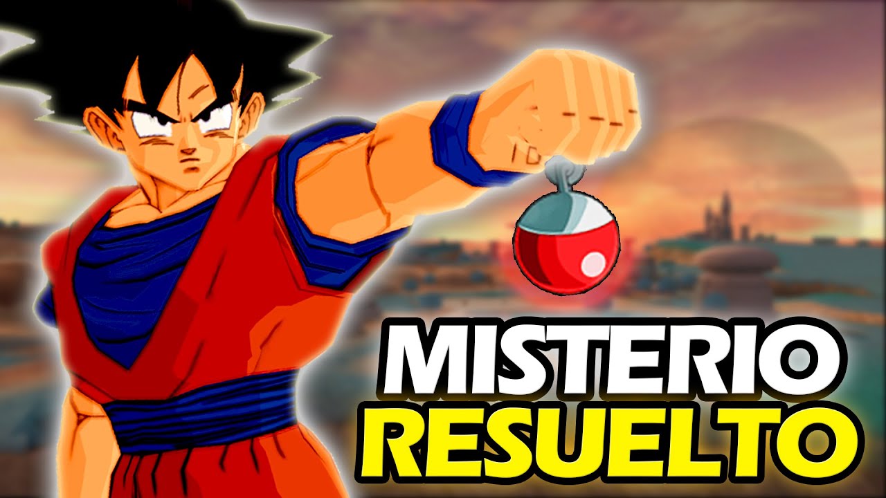 EL MISTERIO de los POTARAS ROJOS del Budokai Tenkaichi 3