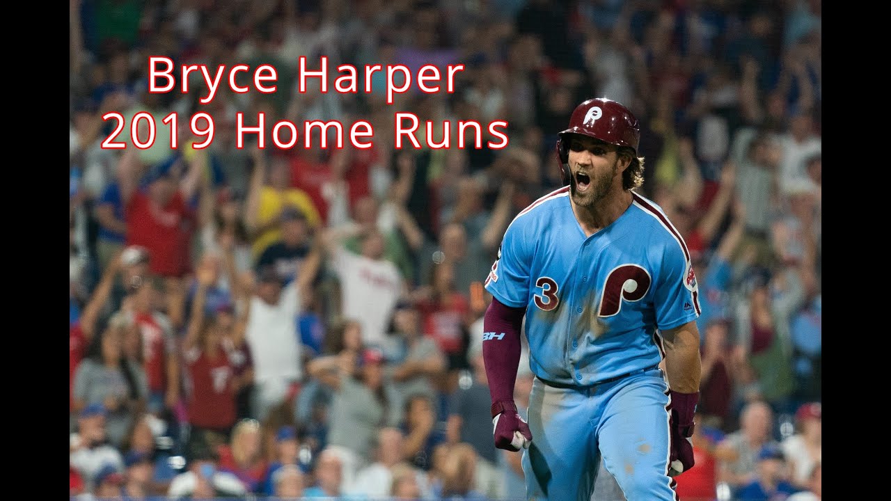 Bryce Harper 2019 Home Runs (HD)