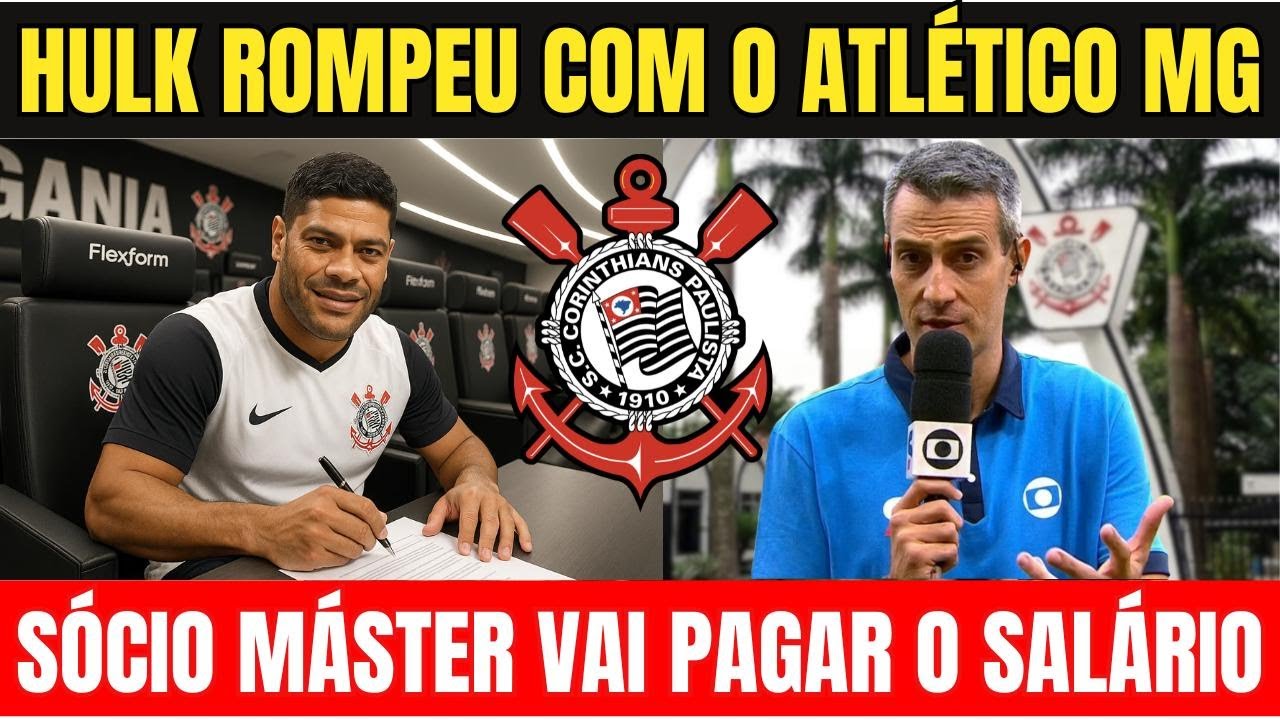 ÚLTIMA HORA! CHAPÉU NO RIVAL; PARCELA FINAL+BÔNUS, ASSINA SE HOJE FECHAR! NOTÍCIAS DO TIMÃO