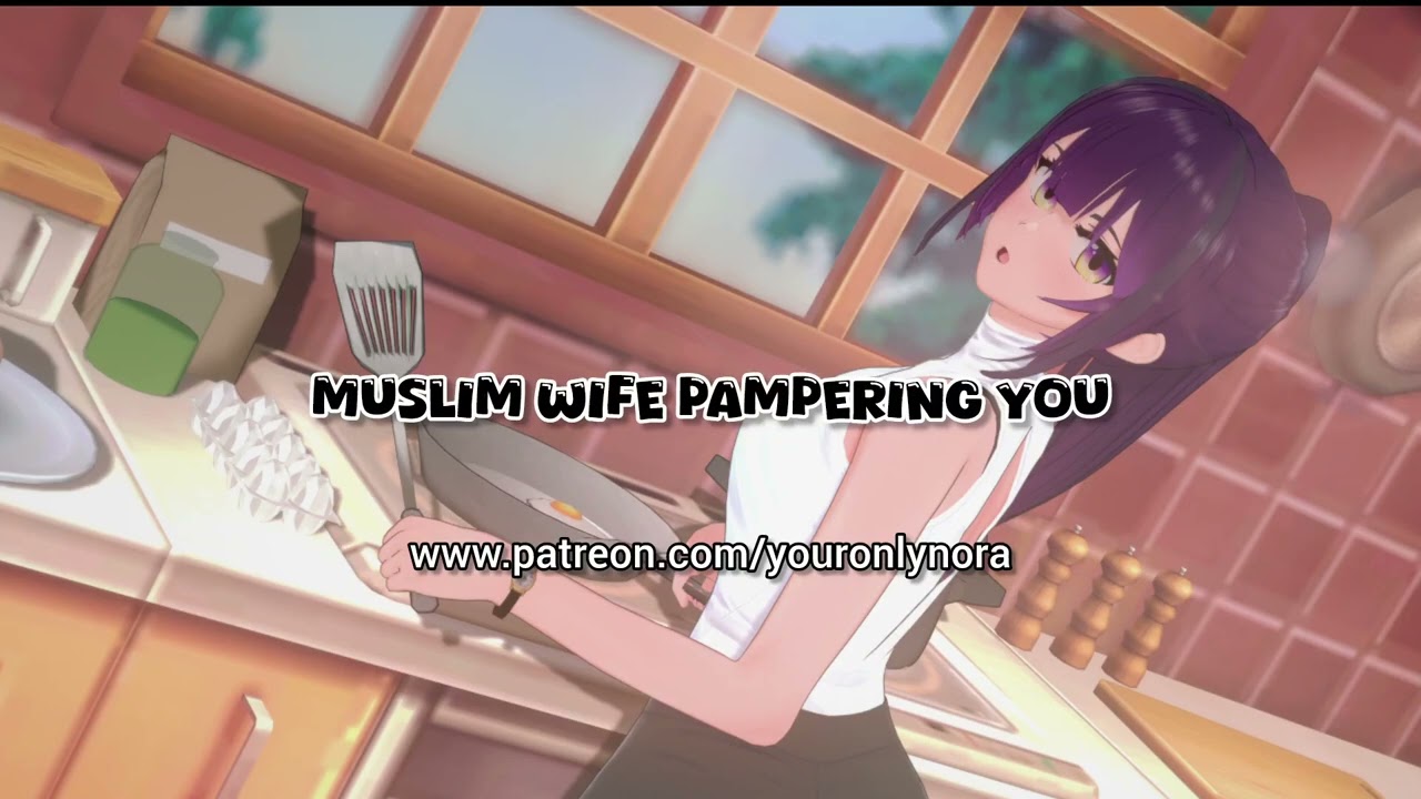 [F4M] Indonesian Girlfriend ASMR Roleplay | Muslim Wife Pampering & Cuddling You after Night Shift 