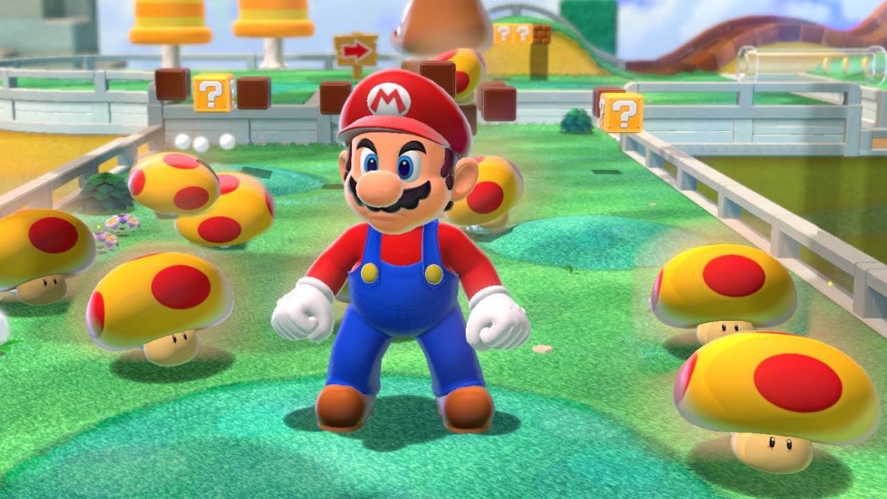 Can Mario Collect 999 Mega Mushrooms in Super Mario 3D World ?