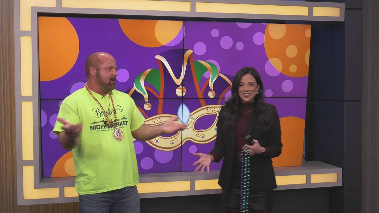 Bossier Mardi Gras night market: Unique eats & wares Jan. 31
