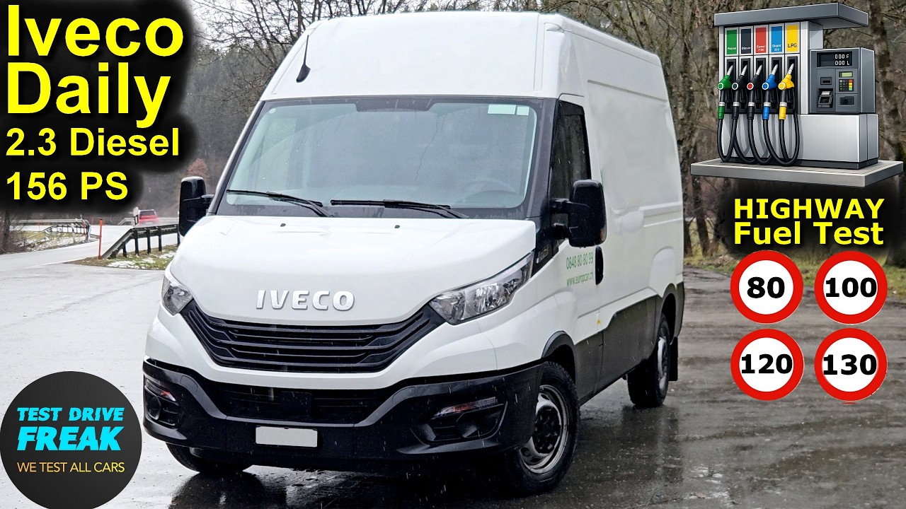 2025 Iveco Daily 35-160 (156 PS) TEST DRIVE 🚐 Fuel Consumption & Performance Review