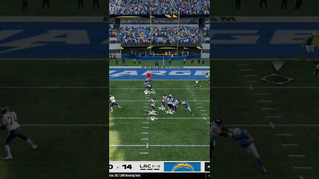 Bo Nix drops back and finds Marvin Mims wide open for a touchdown to take the lead 