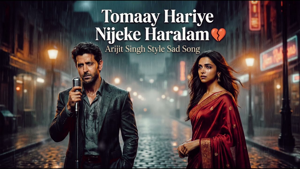 Tomaay Hariye Nijeke Haralam (Lost Myself When I Lost You) | Arijit Singh Style Sad Romantic Song