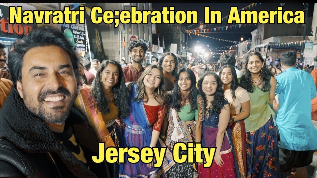 Navratri Celebrations In America | Jersey City | Garba Celebration | NJ Expo Center Garba