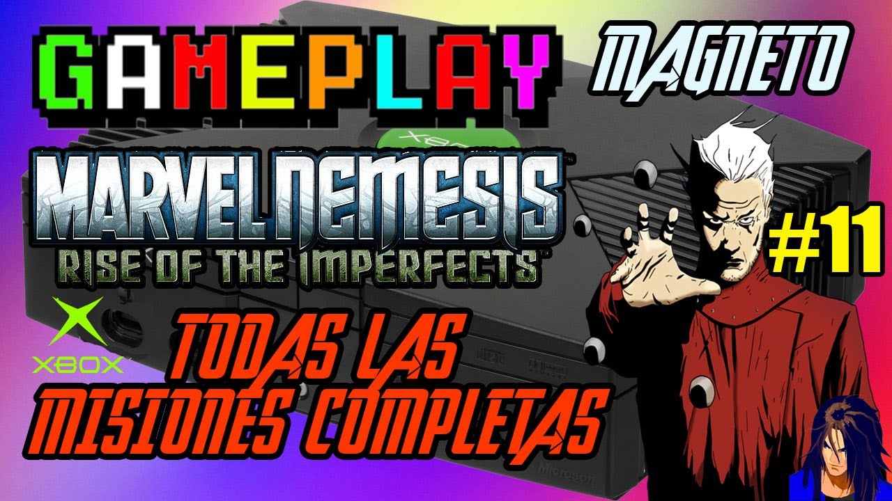 Rise of the Imperfects ( Magneto ) Misiones Completas  Xbox Clásico GAMEPLAY #11 | KX