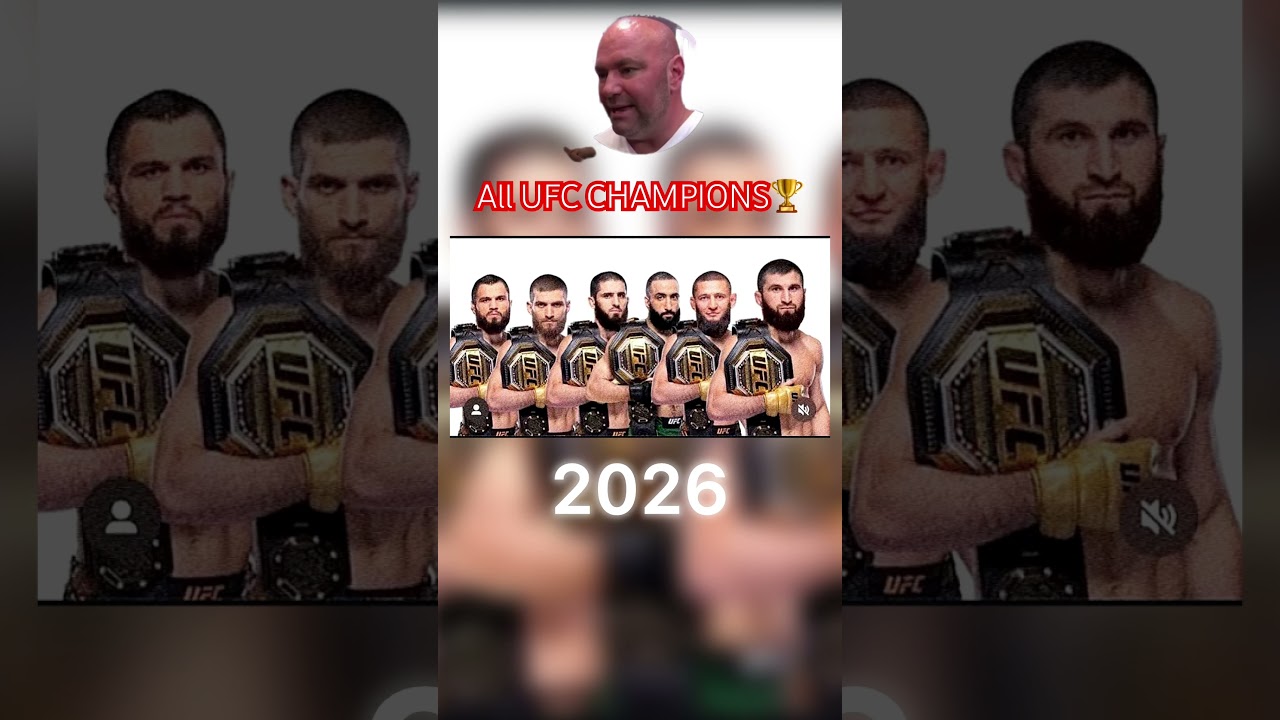2026 ufc champions 