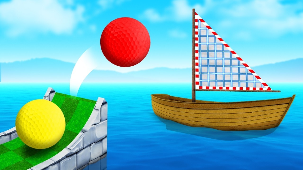 NUR HOLE IN ONE oder 1000 SCHLÄGE in GOLF IT (unmöglich)