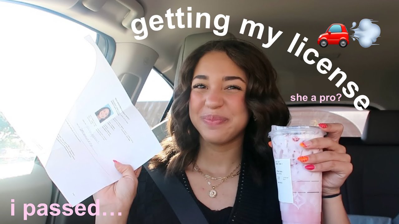 GETTING MY LICENSE | grwm & vlog