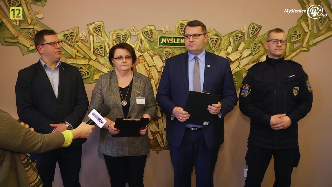 Konferencja prasowa: Profilaktyka dot. koronawirusa w mieście i gminie Myślenice