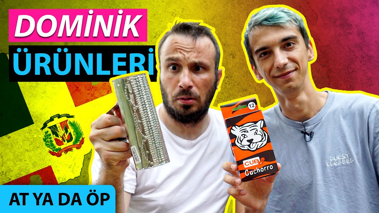 Mendebur Lemur İle Dominik Ürünlerini İnceledik | At ya da Öp (Exatlon Challenge)