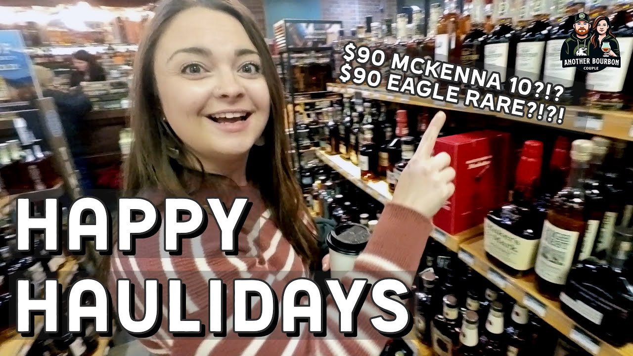 Happy Haulidays: $90 Eagle Rare?! $90 Mckenna 10?!? Old Elk Infinity Bottle, Roaming Man Rye!