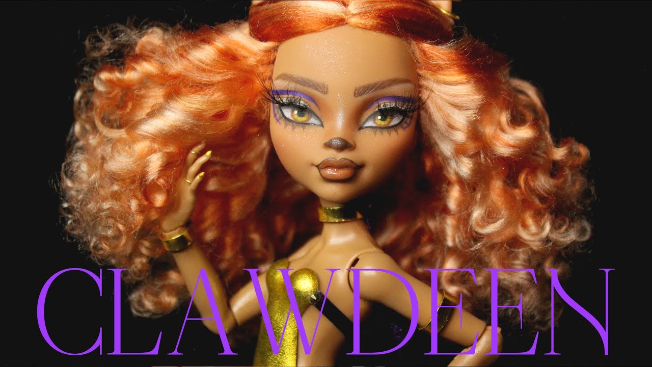 Monster Prom Clawdeen Wolf Custom Doll!