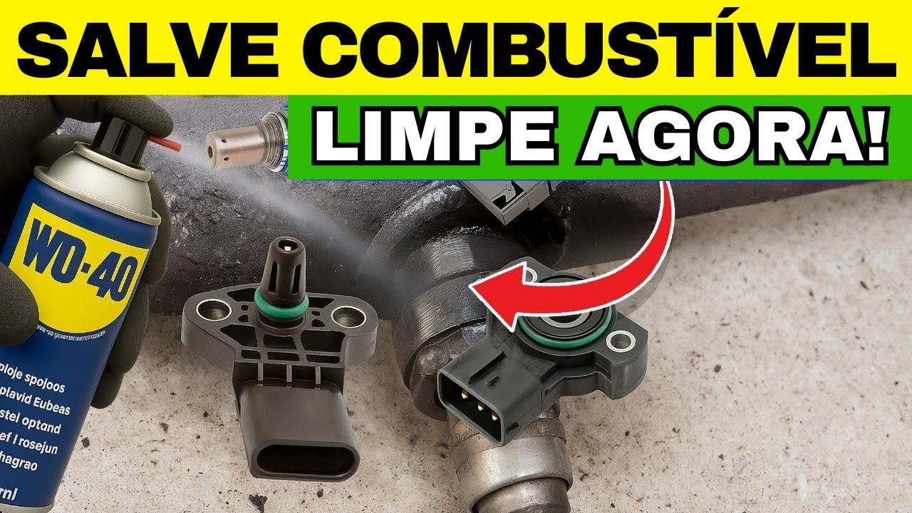 Os 5 sensores ocultos que estão acabando com o consumo de combustível (limpe-os agora!)