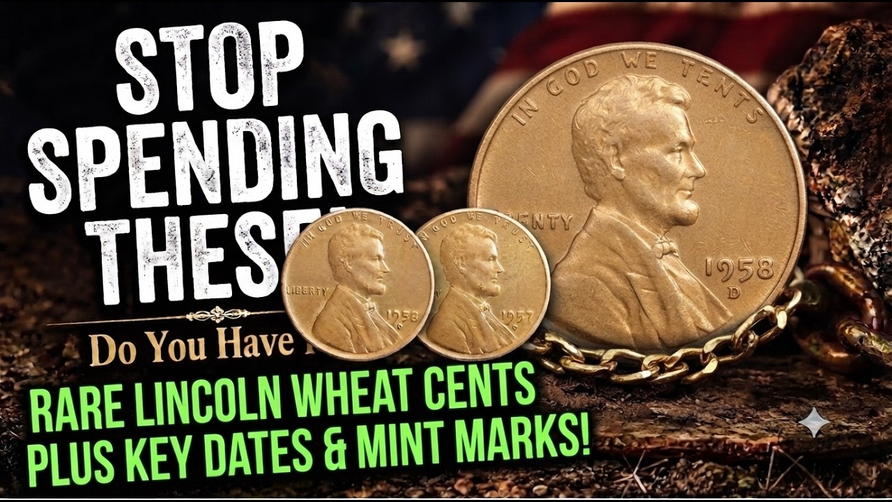 Most Valuable 1957-D & 1958-D Wheat Pennies | D Mint Mark Coin Value Explained