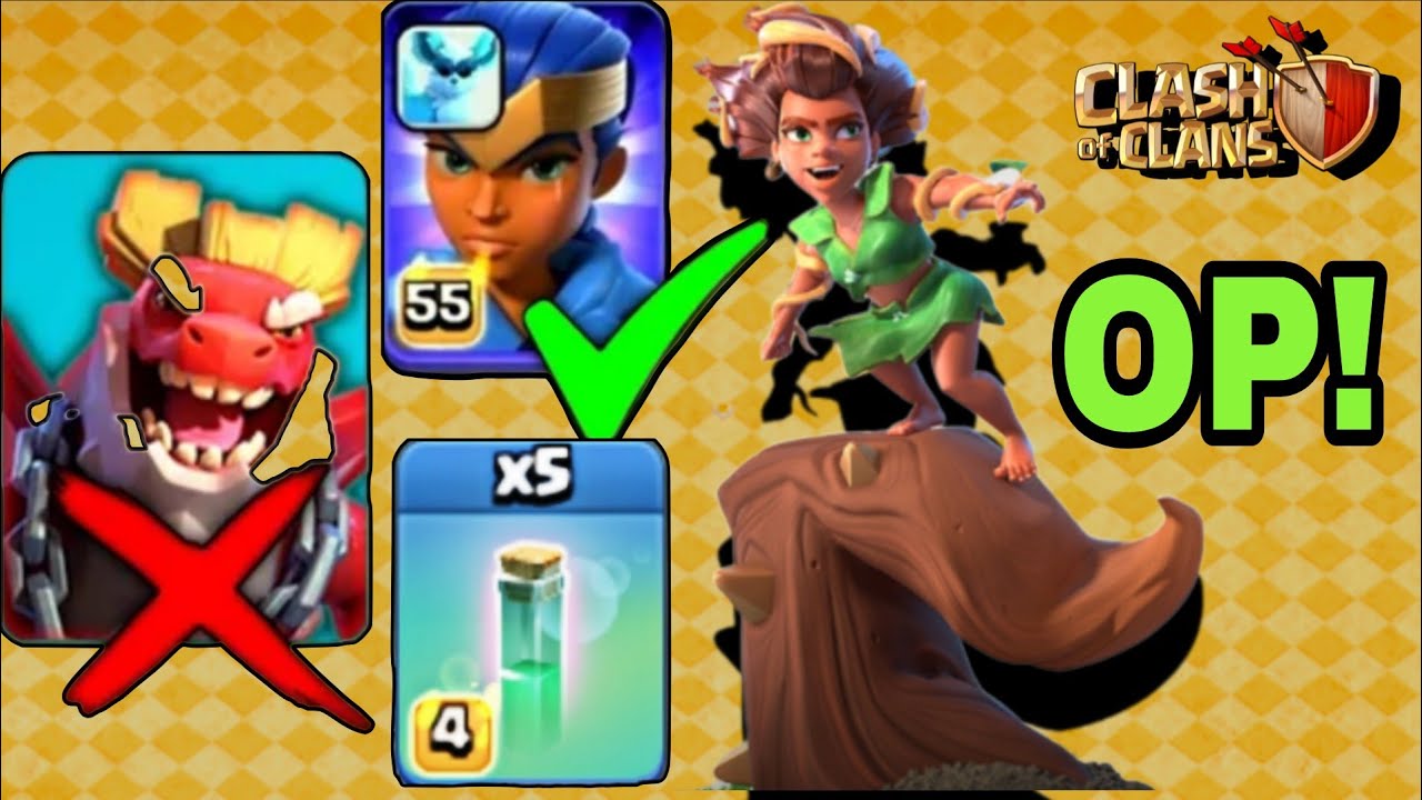 RC Charge with ROOT RIDER+Valkyrie Legend League Attack Strategy | Clash Of Clans | Army Link👇