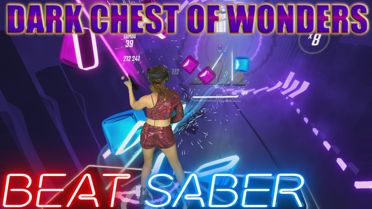 Beat Saber | Nightwish – Dark Chest of Wonders (Expert+) First Attempt | Mixed Reality