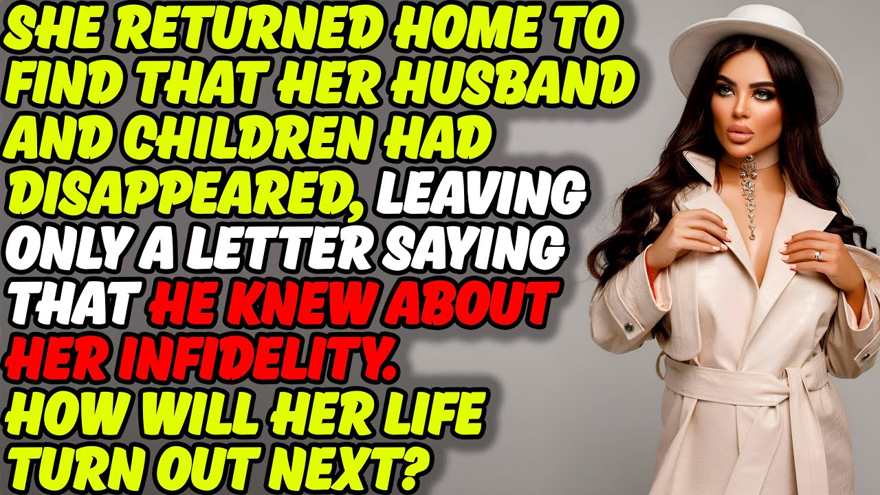Her Husband Left a Letter… What She Discovered Next Broke Her Heart