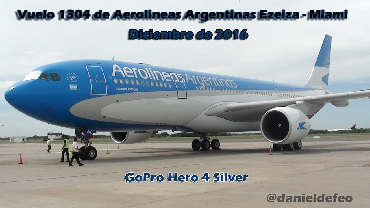 Buenos Aires - Miami Airbus A330 Aerolineas Argentinas