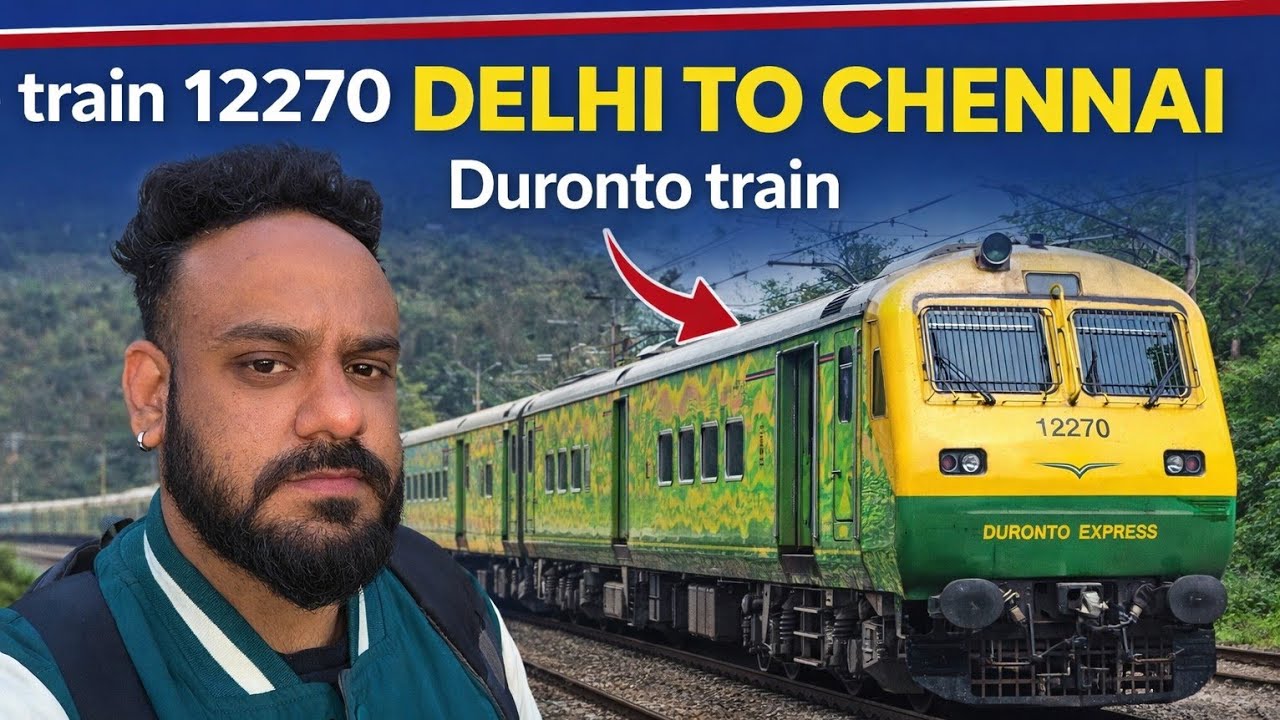 Train 12270- MAS Chennai Central DURONTO | Delhi to Nagpur Journey | Review #duronto #irctc #train